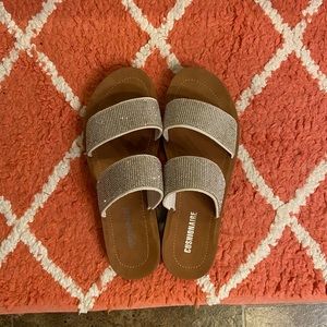 Cushionaire Sandals Size 9